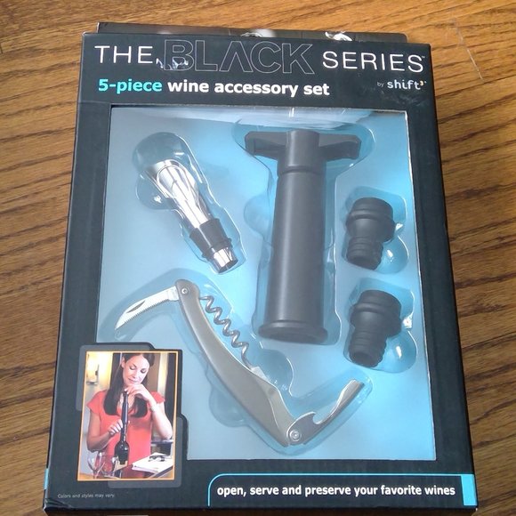 5 Piece Wine Accessory Set - Picture 1 of 6